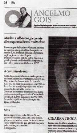 Presidente mentem sobre Petrobras